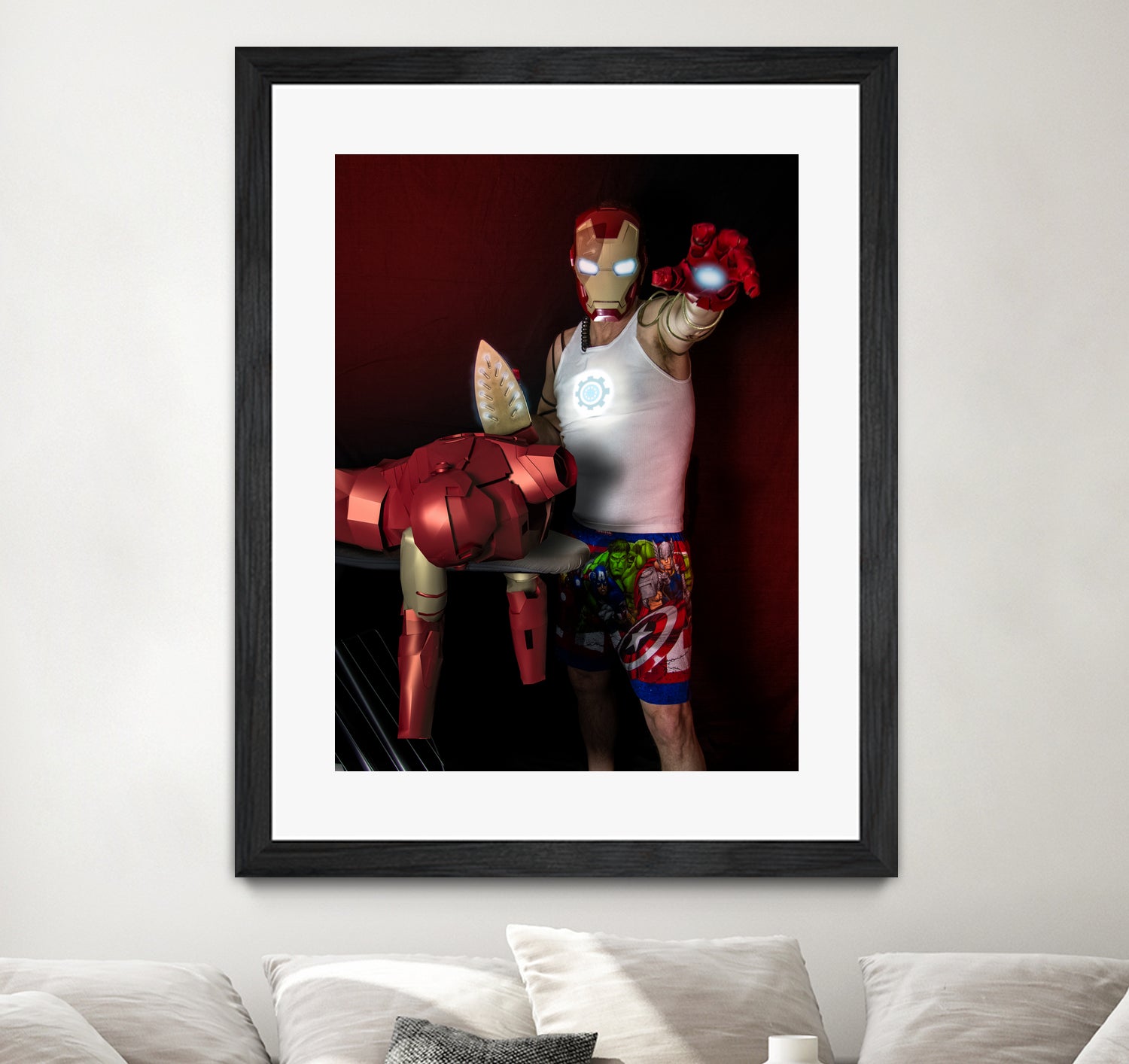 Iron Man by Randy Turnbow on GIANT ART - red photo manipulation