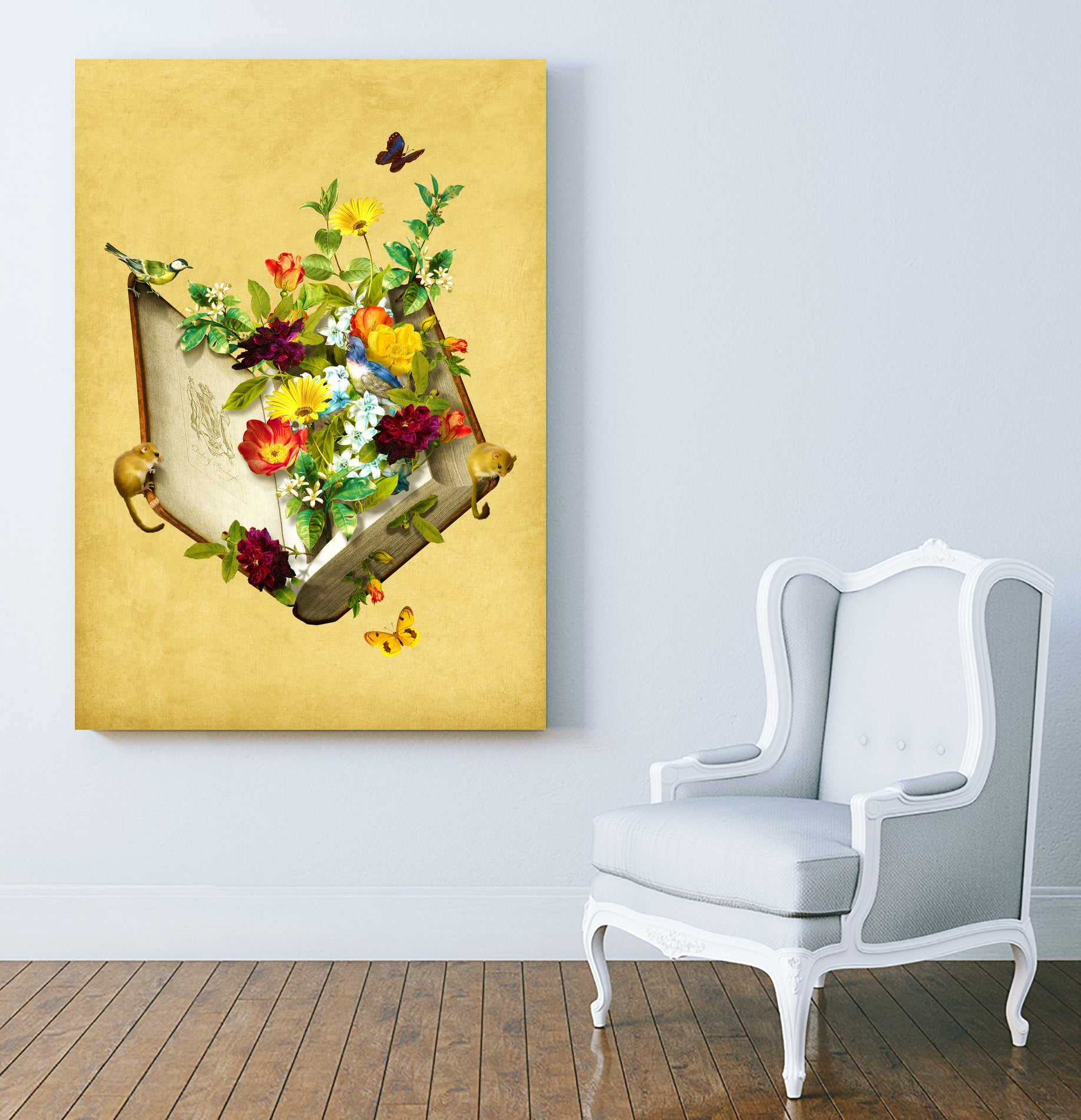 Secret Garden by Diogo Veríssimo on GIANT ART - yellow photo manipulation