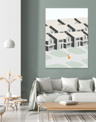 FORSTAD by Swen Swensøn on GIANT ART - white digital painting