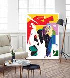 Kurt Cobain in WPAP Art by fajar gunawan on GIANT ART - white digital drawing