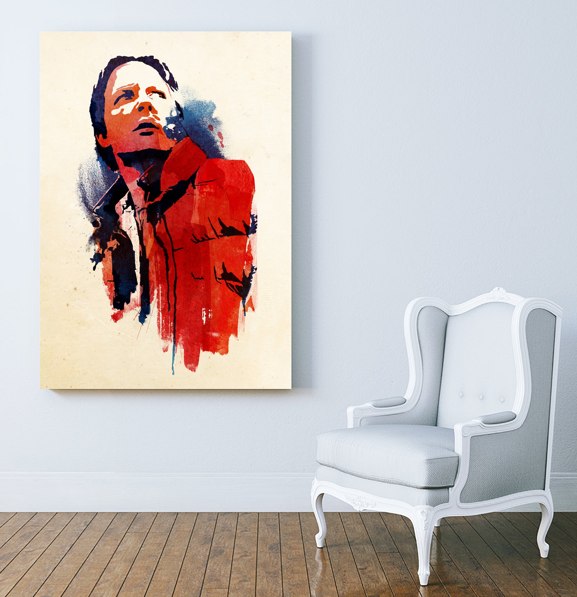 Marty McFly by Robert Farkas on GIANT ART - red digital drawing