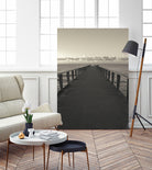 Pier to Horizon by Konstantin Sevostyanov on GIANT ART - gray photo illustration