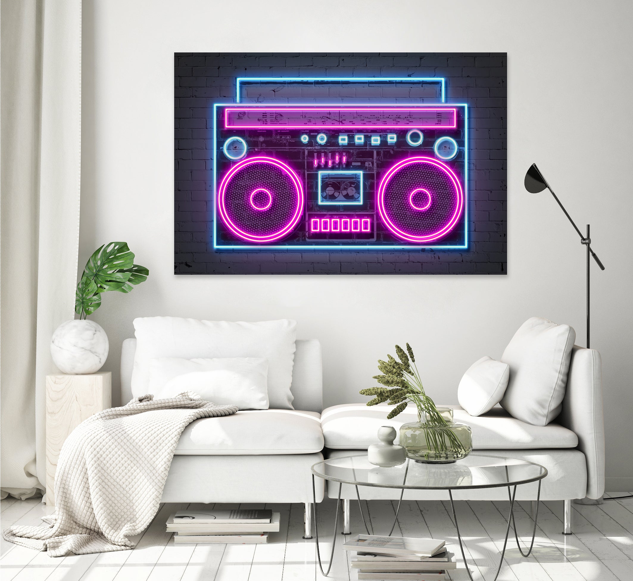 Boom Box by Octavian Mihai Mielu on GIANT ART - pink digital drawing