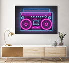 Boom Box by Octavian Mihai Mielu on GIANT ART - pink digital drawing