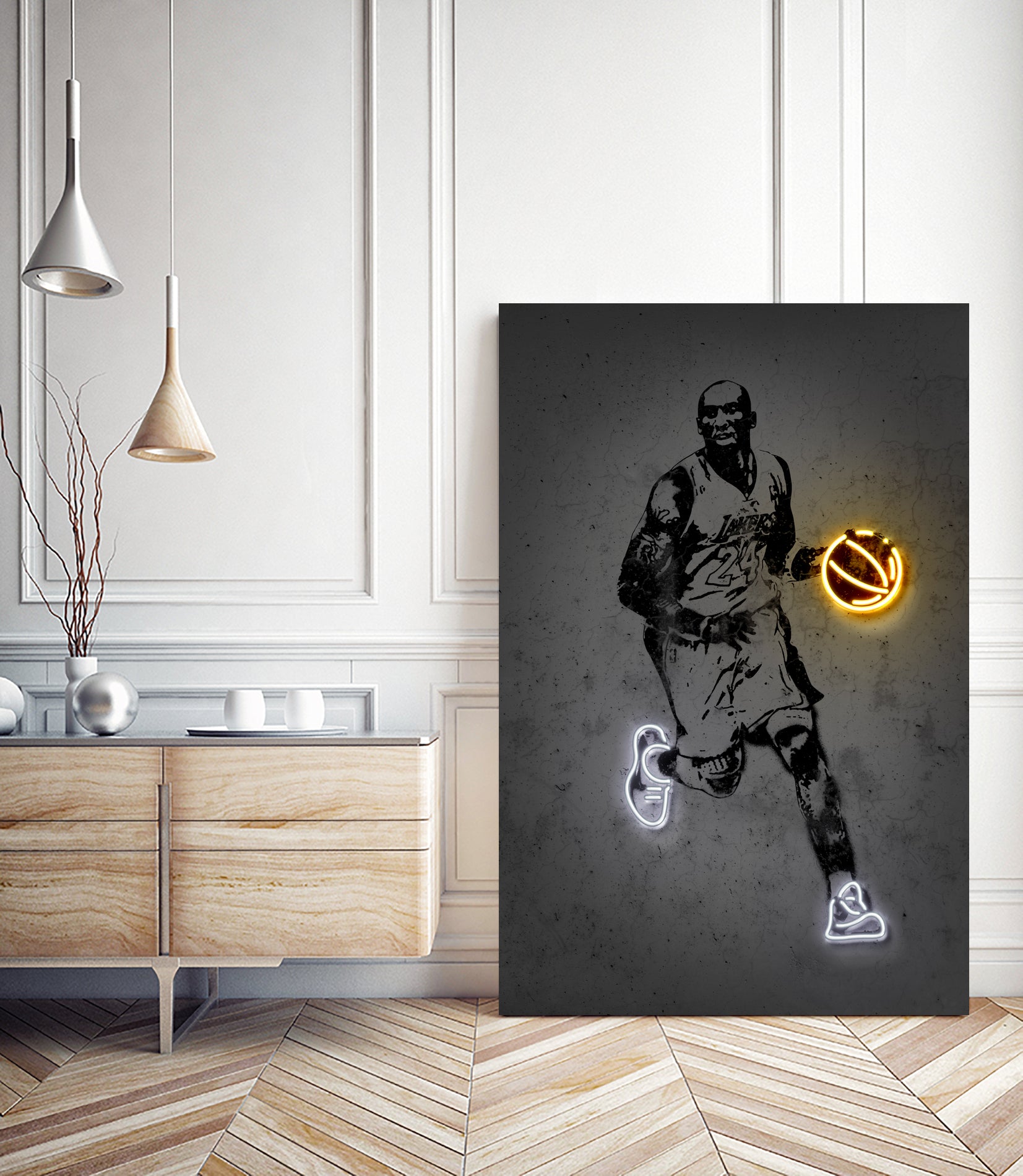 Kobe by Octavian Mihai Mielu on GIANT ART - yellow digital drawing