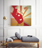 Hurry on Sundown by Aimer Heinz on GIANT ART - orange digital drawing