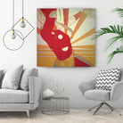 Hurry on Sundown by Aimer Heinz on GIANT ART - orange digital drawing