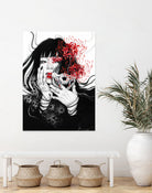 Hell Girl by Doriana Popa on GIANT ART - black mixed media