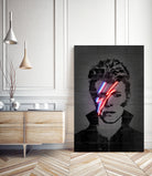 Bowie by Octavian Mihai Mielu on GIANT ART - red digital drawing