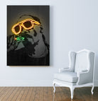 Snoop by Octavian Mihai Mielu on GIANT ART - yellow digital drawing