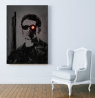 The Terminator by Octavian Mihai Mielu on GIANT ART - black digital drawing