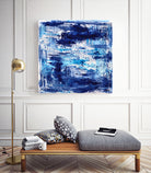 Blue passion by Katerina Izotova on GIANT ART - blue mixed media