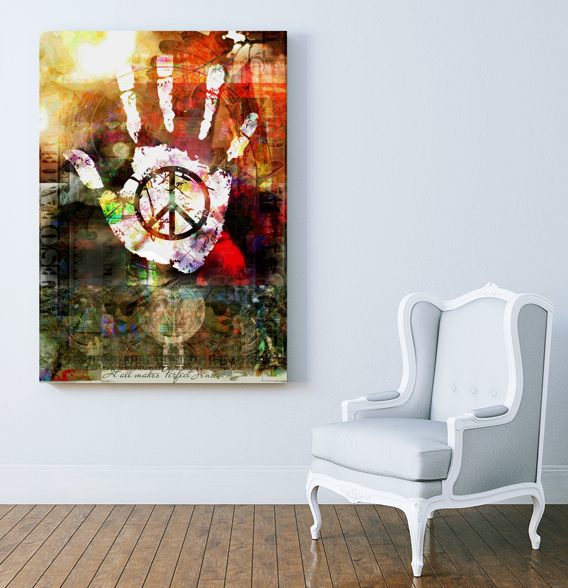 Perfect sense by Ziggy Christenson on GIANT ART - red digital painting