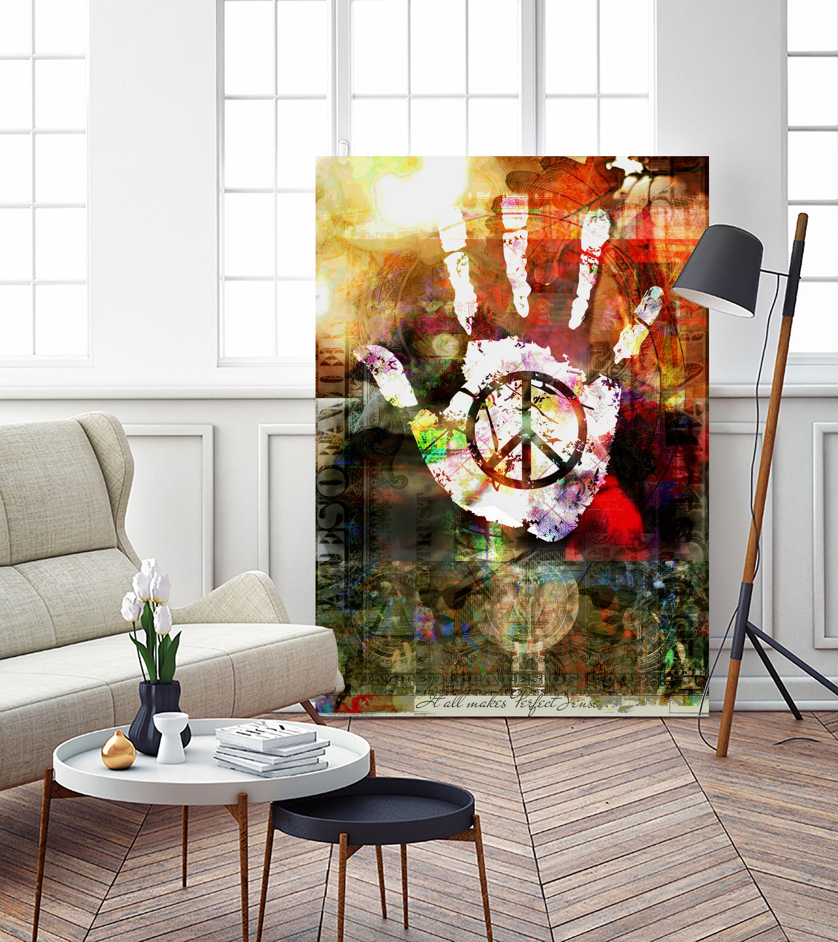 Perfect sense by Ziggy Christenson on GIANT ART - red digital painting