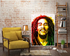 bob marley by Enrico Varrasso on GIANT ART - yellow digital painting