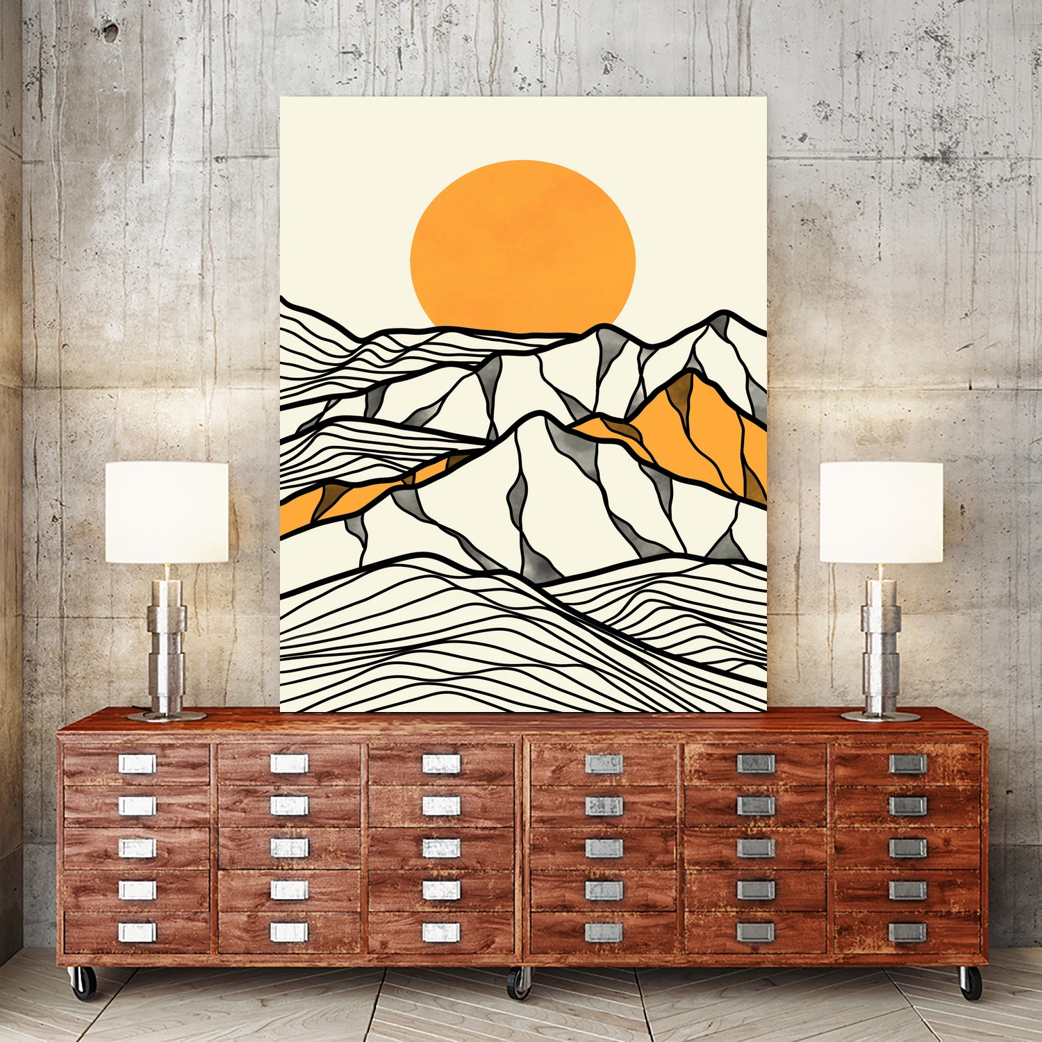 The Hills by aliym fitranto on GIANT ART - black digital drawing