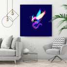 Magic Serpent by Ilya Shapko on GIANT ART - blue character design