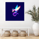 Magic Serpent by Ilya Shapko on GIANT ART - blue character design