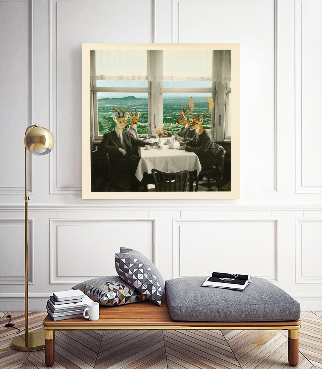 The Gang by Sammy Slabbinck on GIANT ART - green photo illustration