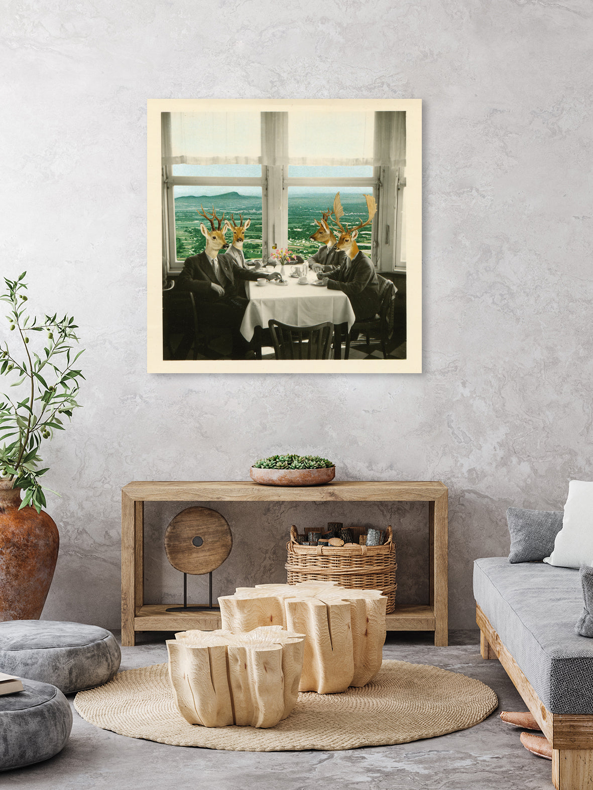 The Gang by Sammy Slabbinck on GIANT ART - green photo illustration