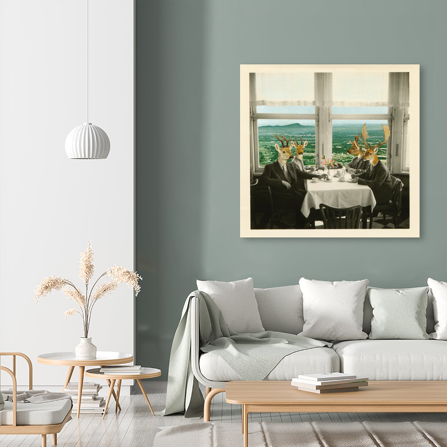 The Gang by Sammy Slabbinck on GIANT ART - green photo illustration