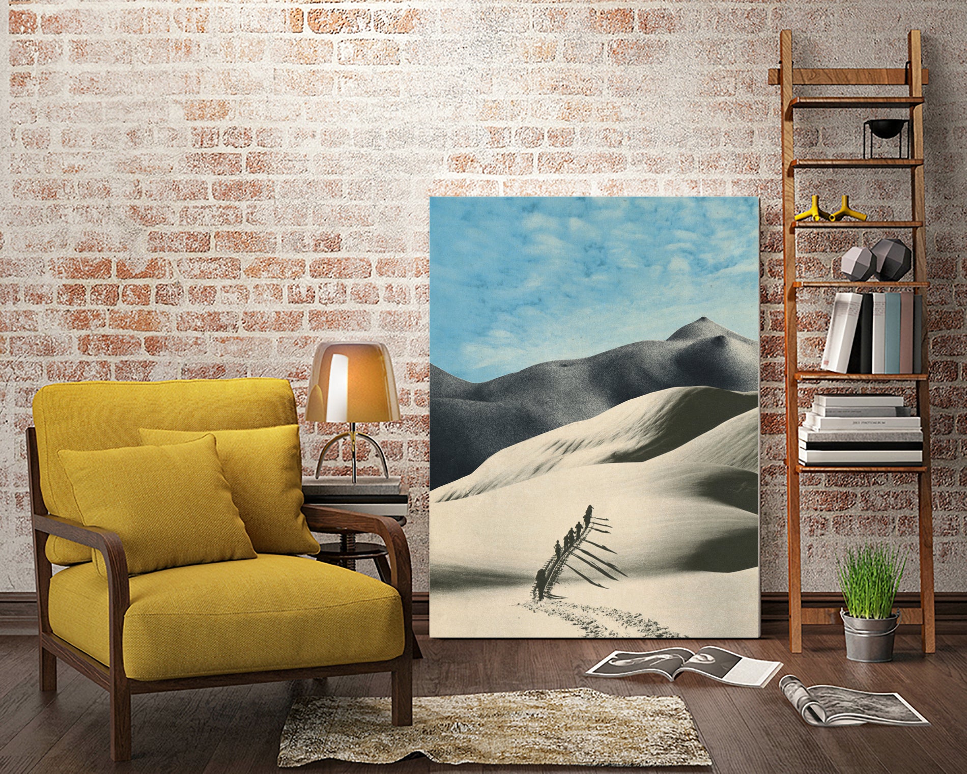 The Big Push by Sammy Slabbinck on GIANT ART - photo illustration