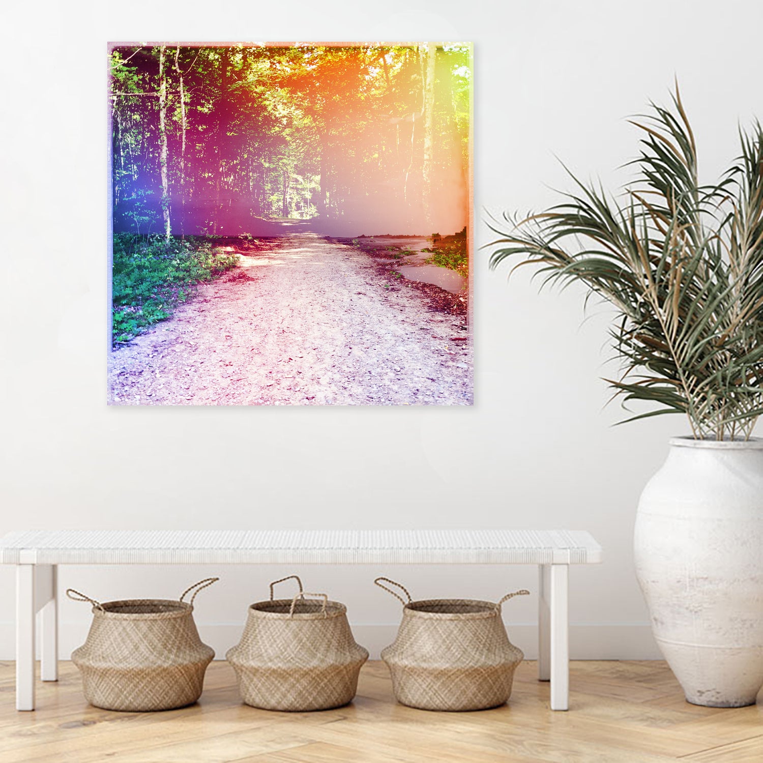 Path by Deb Schmill on GIANT ART - fuchsia photo manipulation