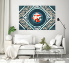 Patterns III by Raffael Pindell on GIANT ART - blue digital painting