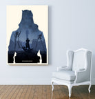 Dishonored by Ryan Ripley on GIANT ART - blue digital drawing