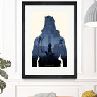 Dishonored by Ryan Ripley on GIANT ART - blue digital drawing