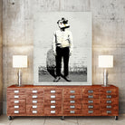 Polaroid Man by Arthur Willian Presser on GIANT ART - white photo manipulation