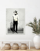 Polaroid Man by Arthur Willian Presser on GIANT ART - white photo manipulation