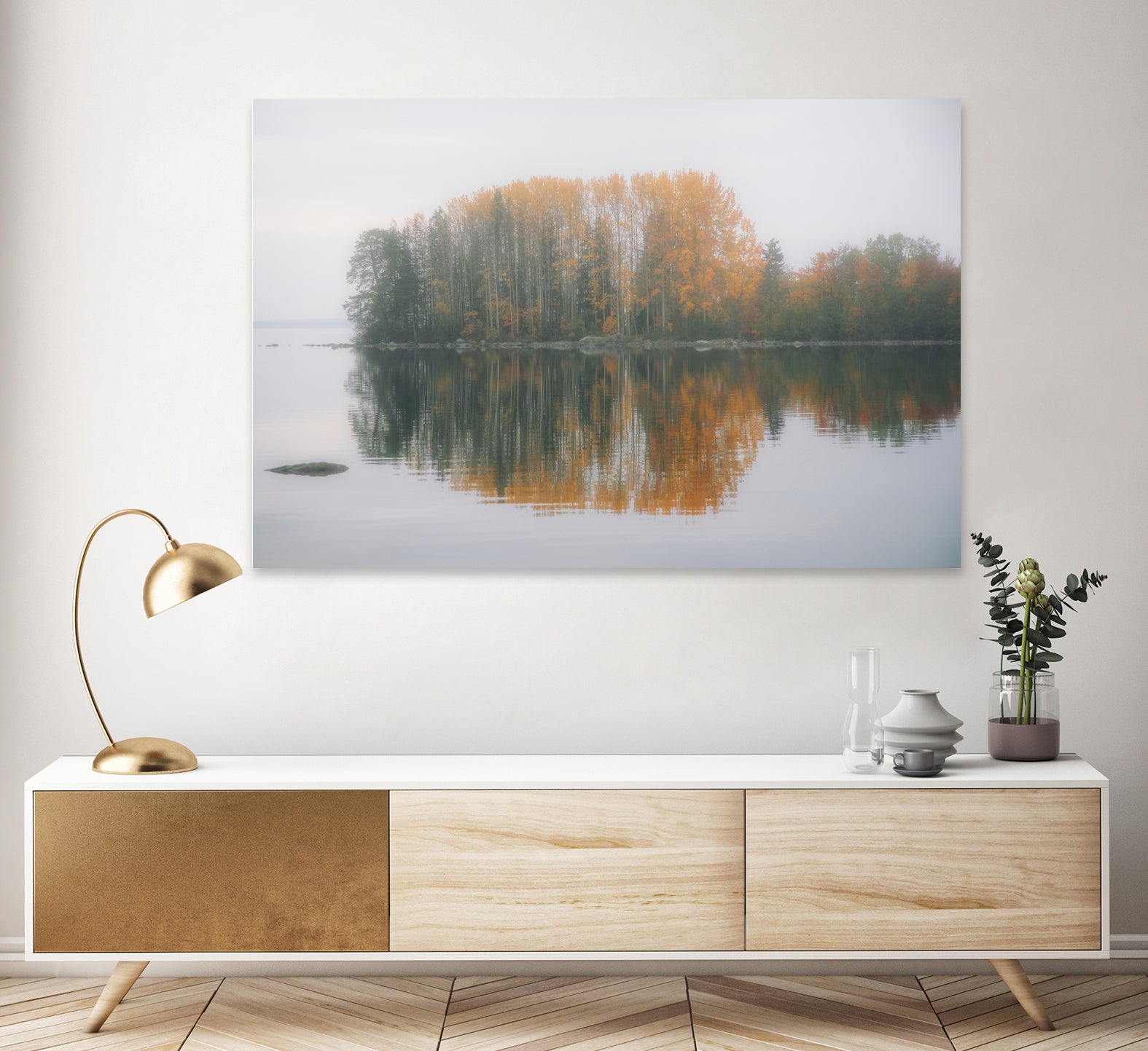 Reflection by I Bjork on GIANT ART - orange photo illustration