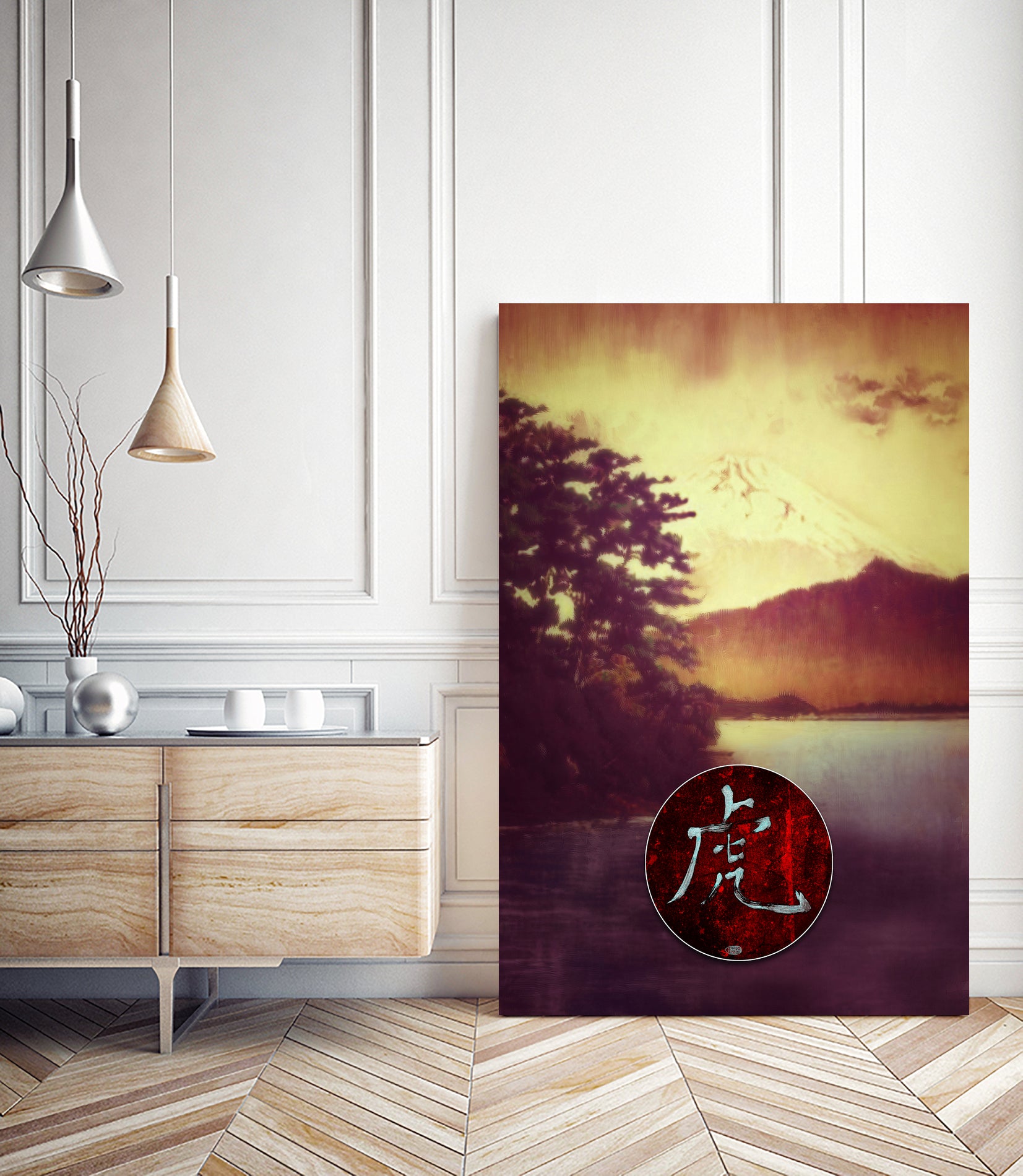 The Nagahama Tiger by Guillermo de Llera Blanes on GIANT ART - brown digital painting