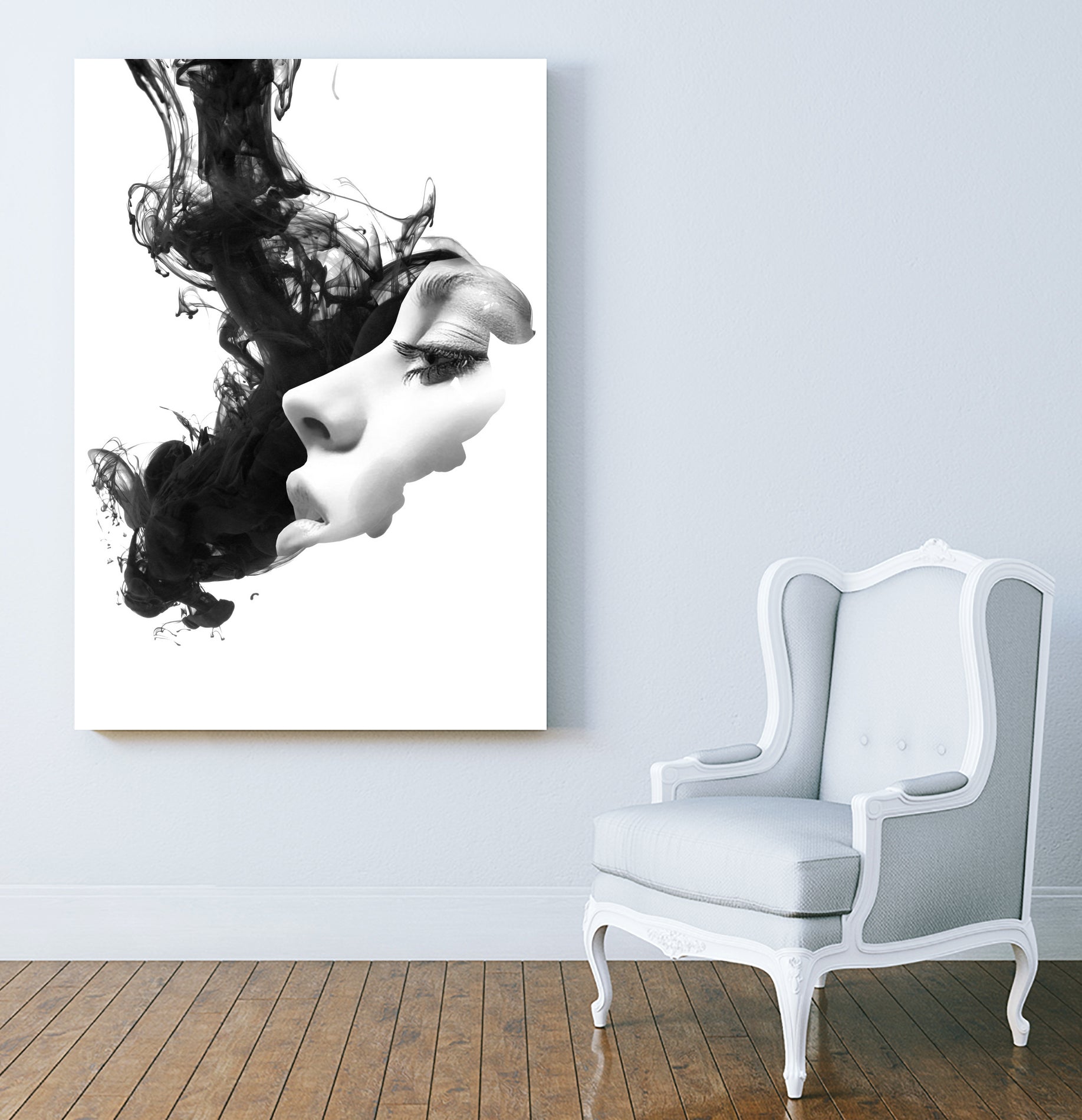 Inked collection : number one by Julien Kaltnecker on GIANT ART - black photo illustration