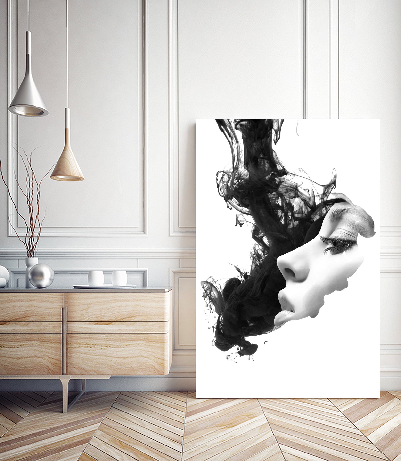 Inked collection : number one by Julien Kaltnecker on GIANT ART - black photo illustration