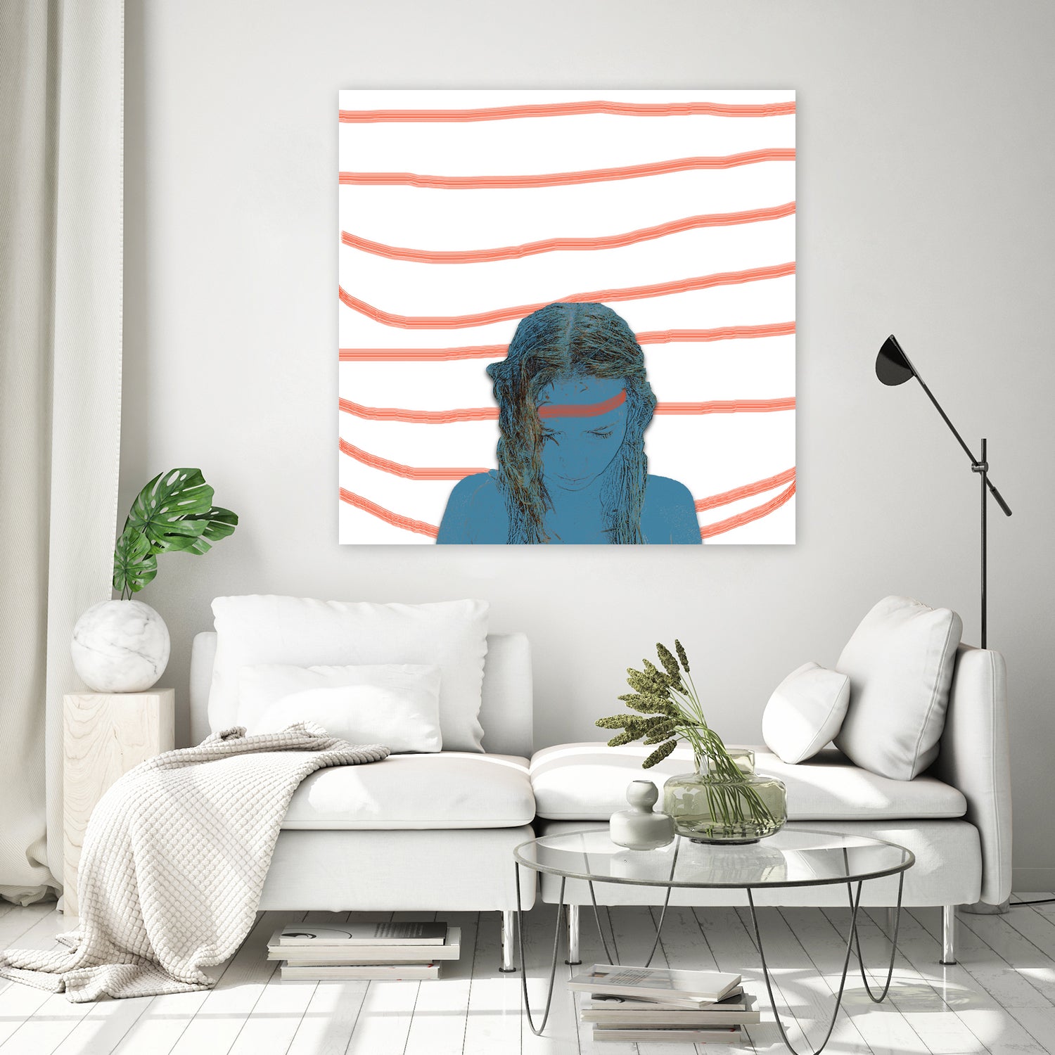 Blue by Anna Savtchenkov on GIANT ART - blue photo illustration