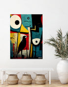 Birds Eye by Ramon Souza on GIANT ART - white digital painting