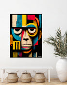 Abstract Art Monkey by Ramon Souza on GIANT ART - black digital painting