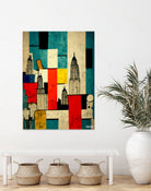 Great Apple City by Ramon Souza on GIANT ART - white digital painting