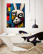 Zabbity the Rabiit by Ramon Souza on GIANT ART - blue digital painting