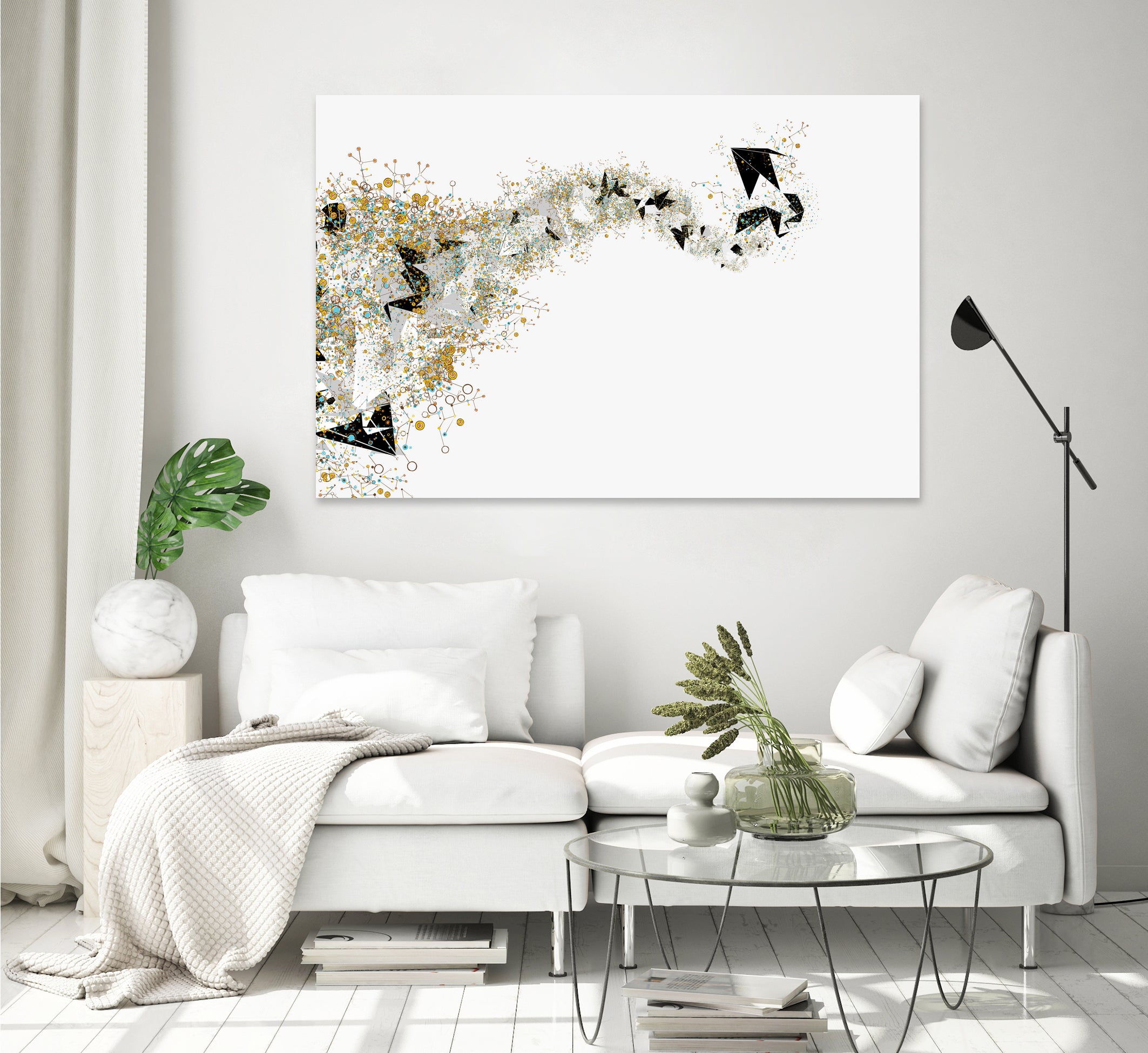 Origami Stream by Scott Oppenheim on GIANT ART - white digital painting