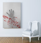 Hand and Blood by Luca Cremasco on GIANT ART - gray photo manipulation