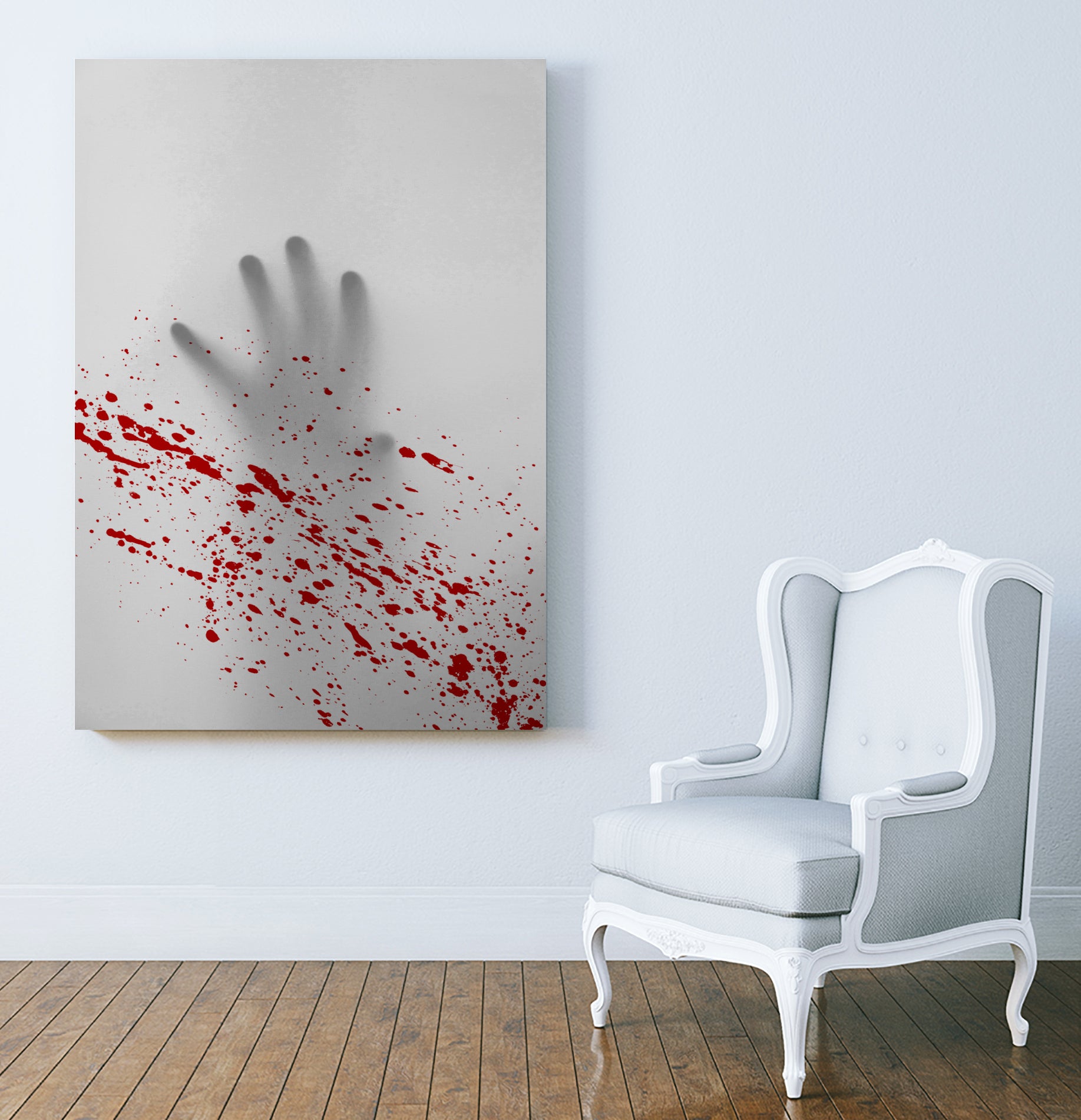 Hand and Blood by Luca Cremasco on GIANT ART - gray photo manipulation
