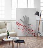 Hand and Blood by Luca Cremasco on GIANT ART - gray photo manipulation