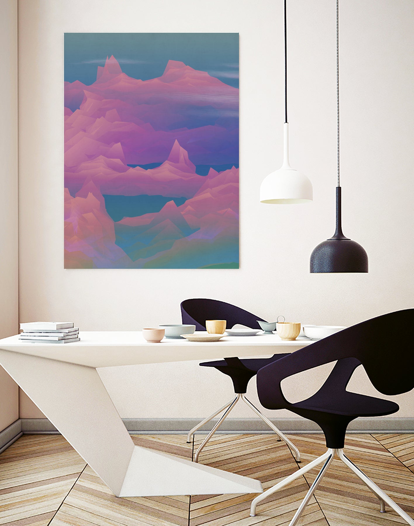 Sierra by Angelo Cerantola on GIANT ART - pink digital drawing