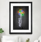 Flying Balloons by Octavian Mihai Mielu on GIANT ART - yellow digital drawing