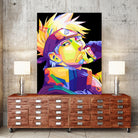 hatake kakashi wpap pop art by trends shop on GIANT ART - black character design