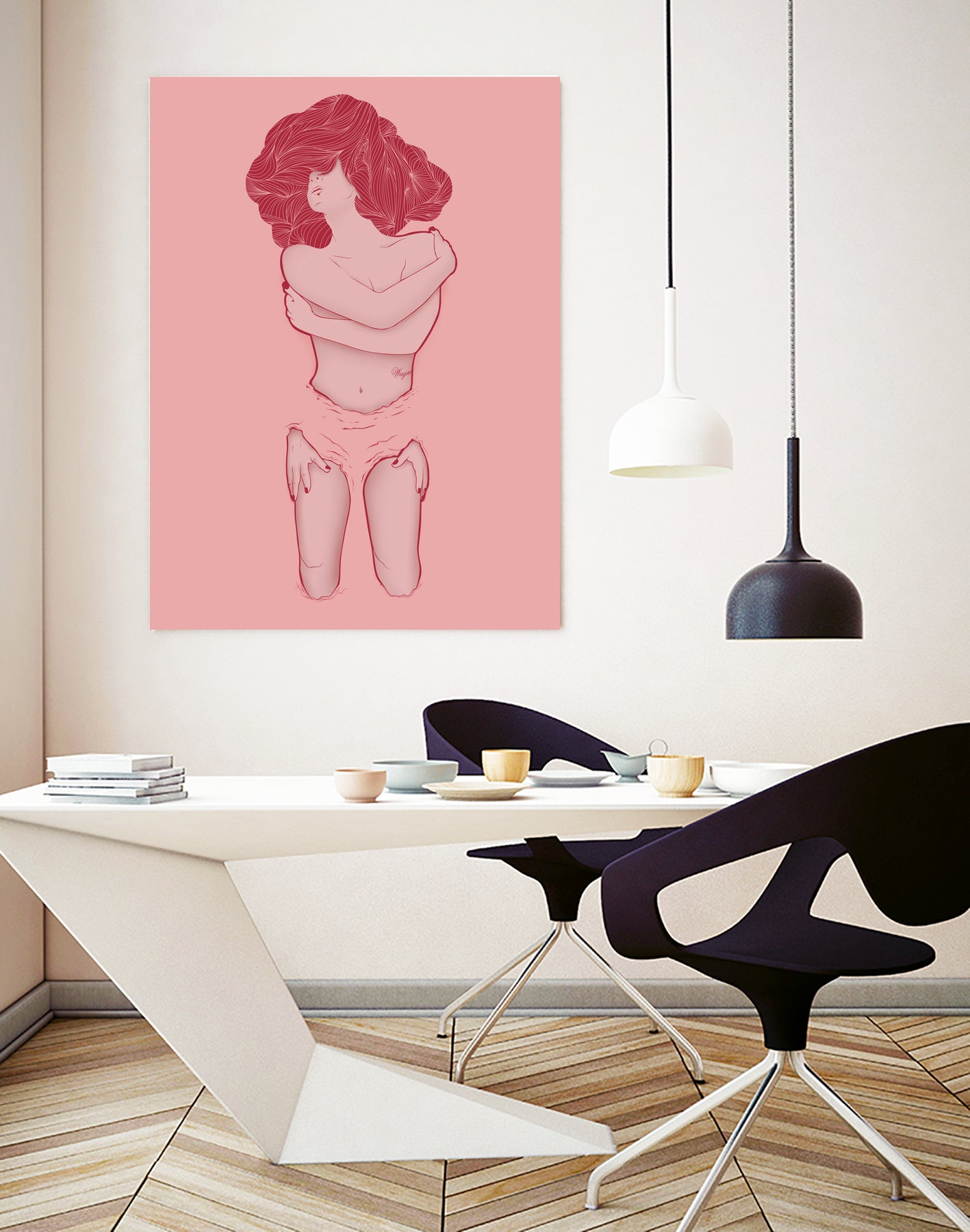 STRWBRY by Tomasz Wagner on GIANT ART - red digital drawing