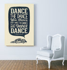 Platypus The Wise by Victor Vercesi on GIANT ART - white typography